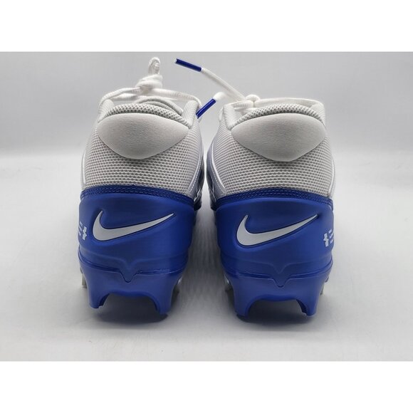 Nike Alpha Menace 4 Pro Football Cleats Mens 9 White Blue FD7037-103 main image 6